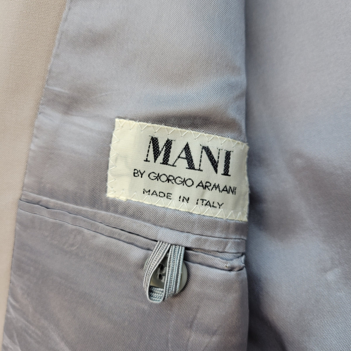 Mani by Giorgio Armani Vintage 80's Suit 2-Piece Set Blazer