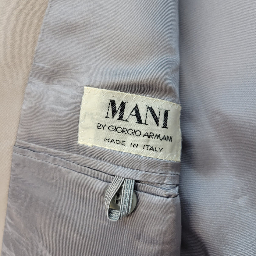 Mani by Giorgio Armani Vintage 80's Suit 2-Piece Set Blazer
