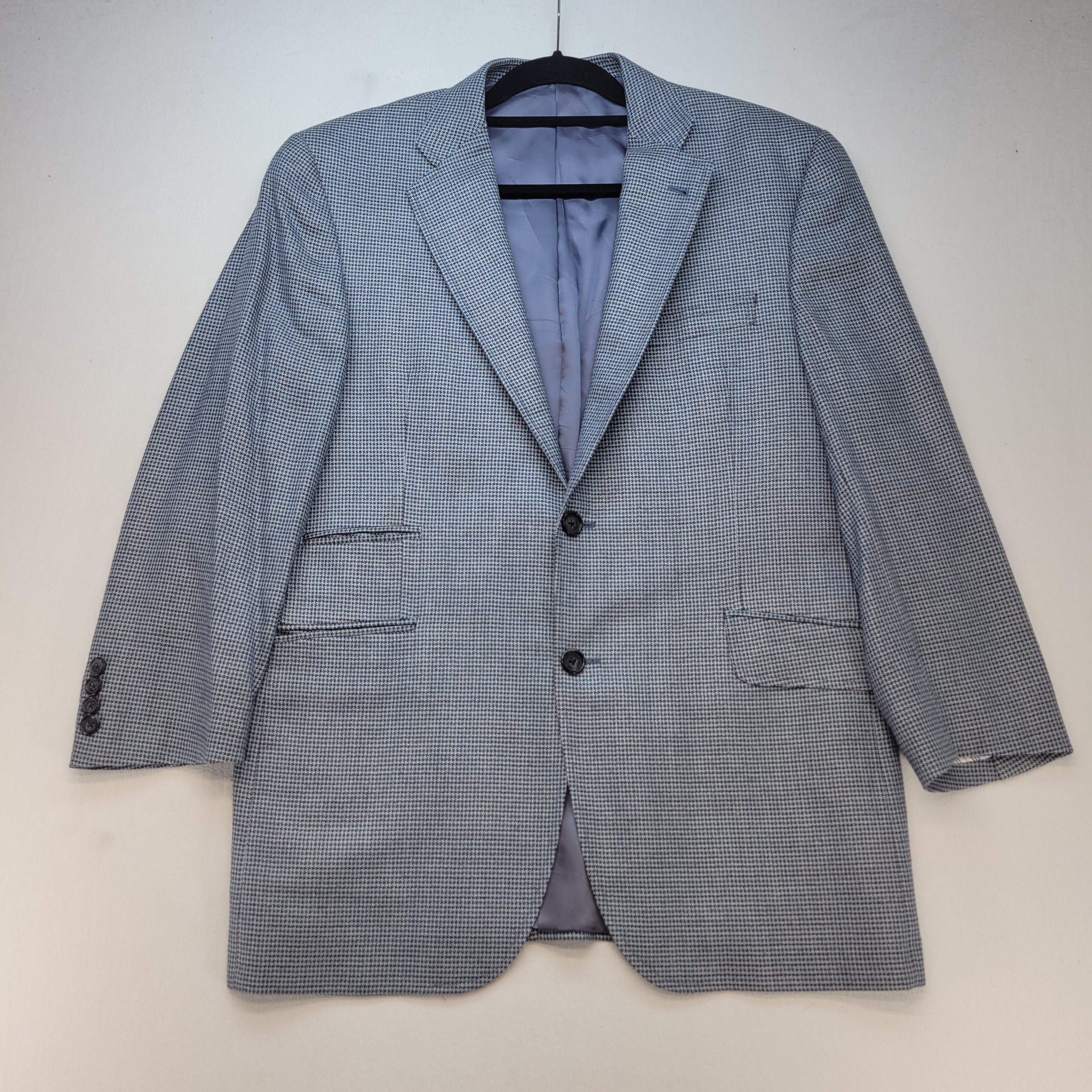 Burberry Suit Jacket Silk Wool Blazer