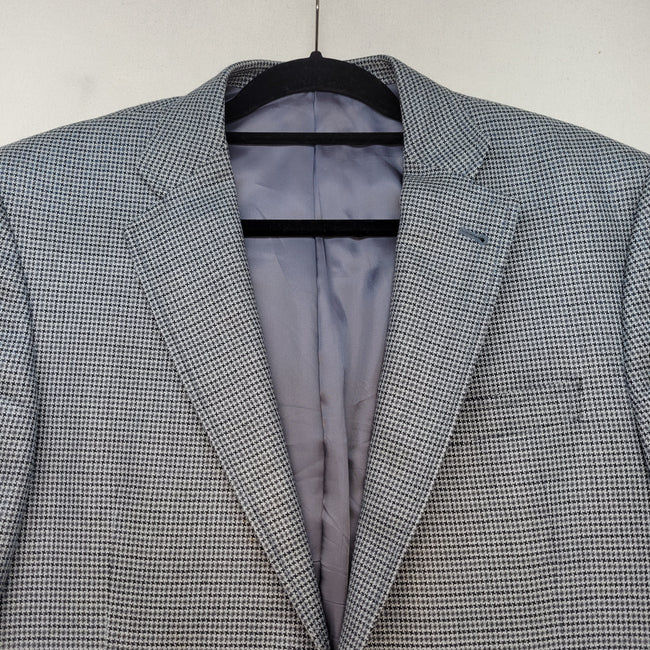 Burberry Suit Jacket Silk Wool Blazer