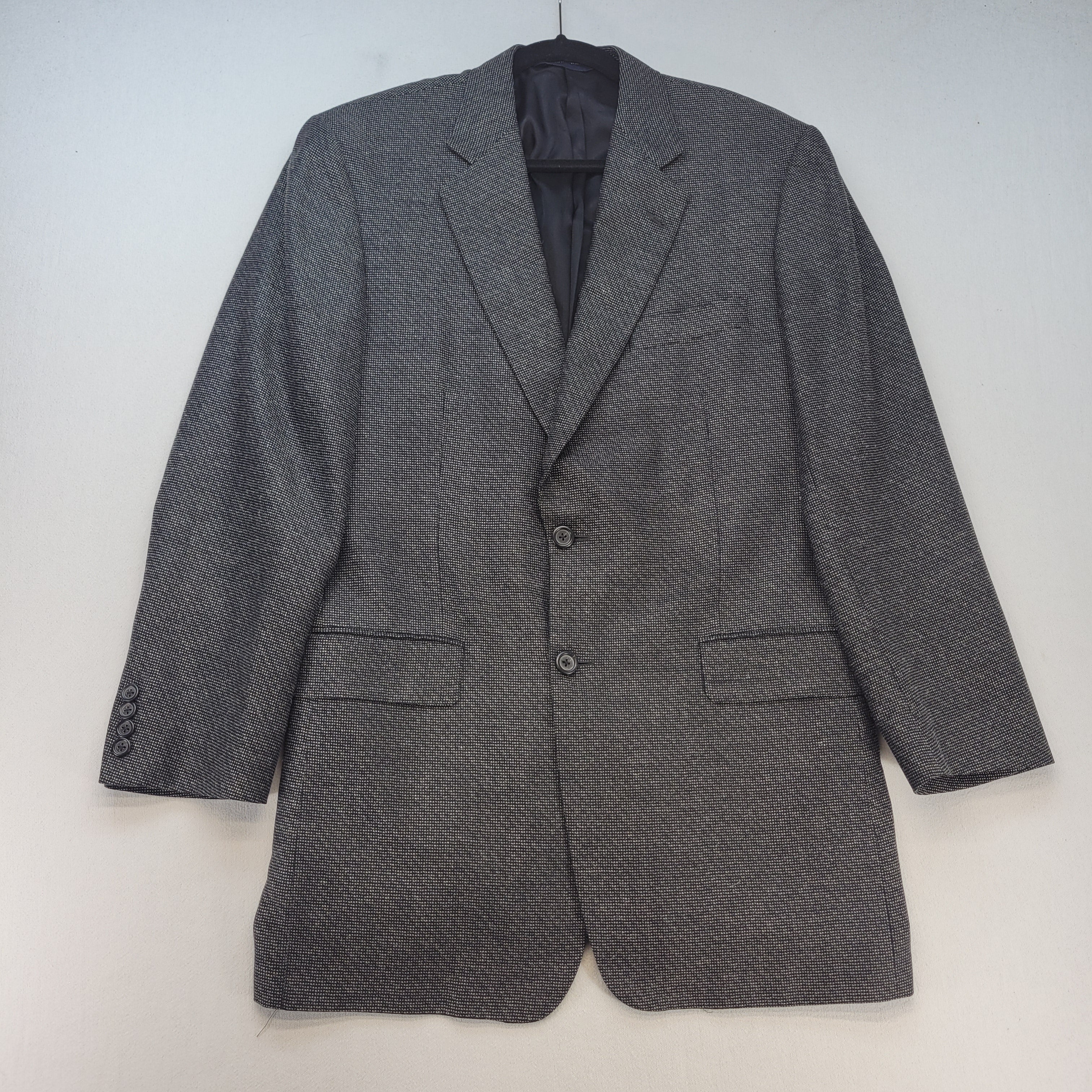 Burberry Suit Jacket Silk Wool Blazer