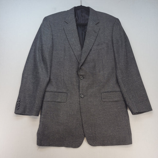 Burberry Suit Jacket Silk Wool Blazer