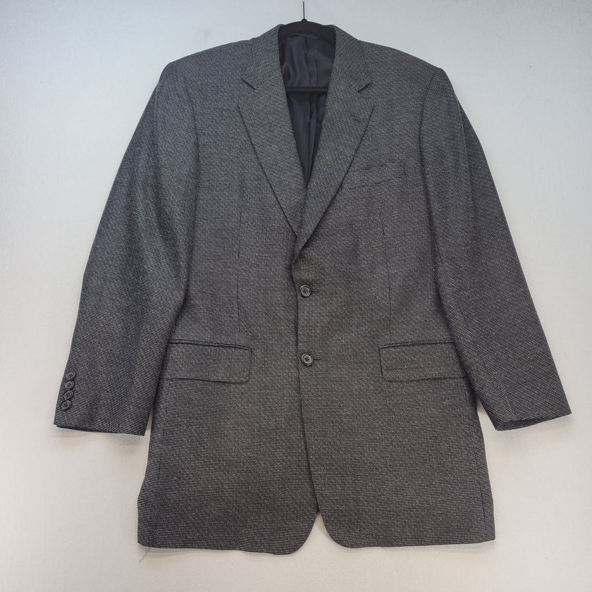 Burberry Suit Jacket Silk Wool Blazer