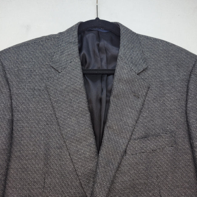 Burberry Suit Jacket Silk Wool Blazer