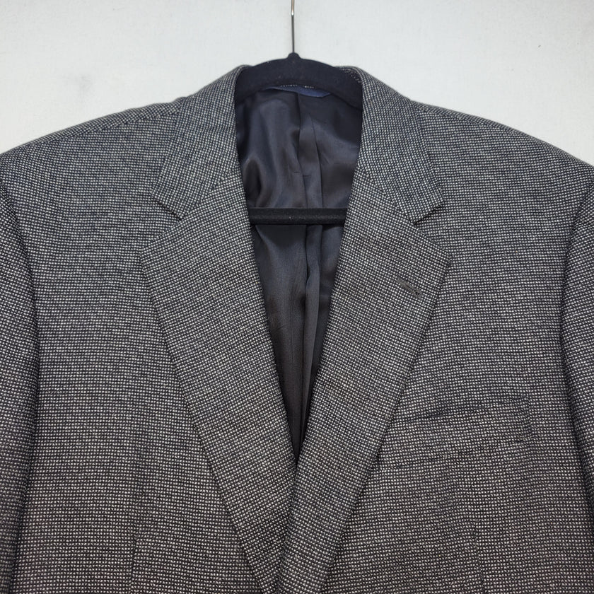 Burberry Suit Jacket Silk Wool Blazer