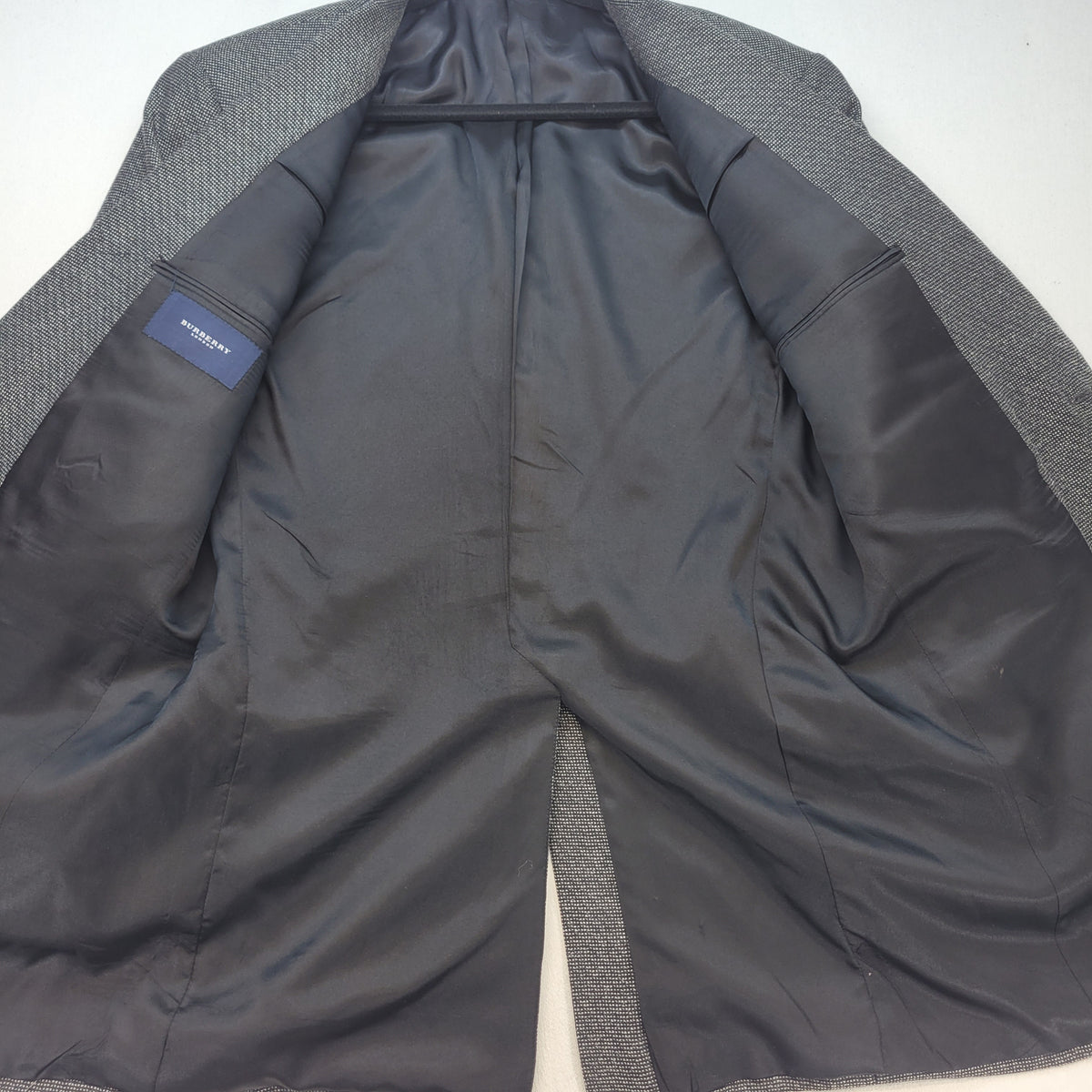 Burberry Suit Jacket Silk Wool Blazer