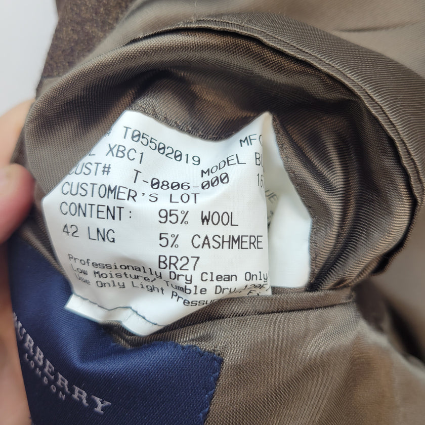 Burberry Suit Blazer Jacket