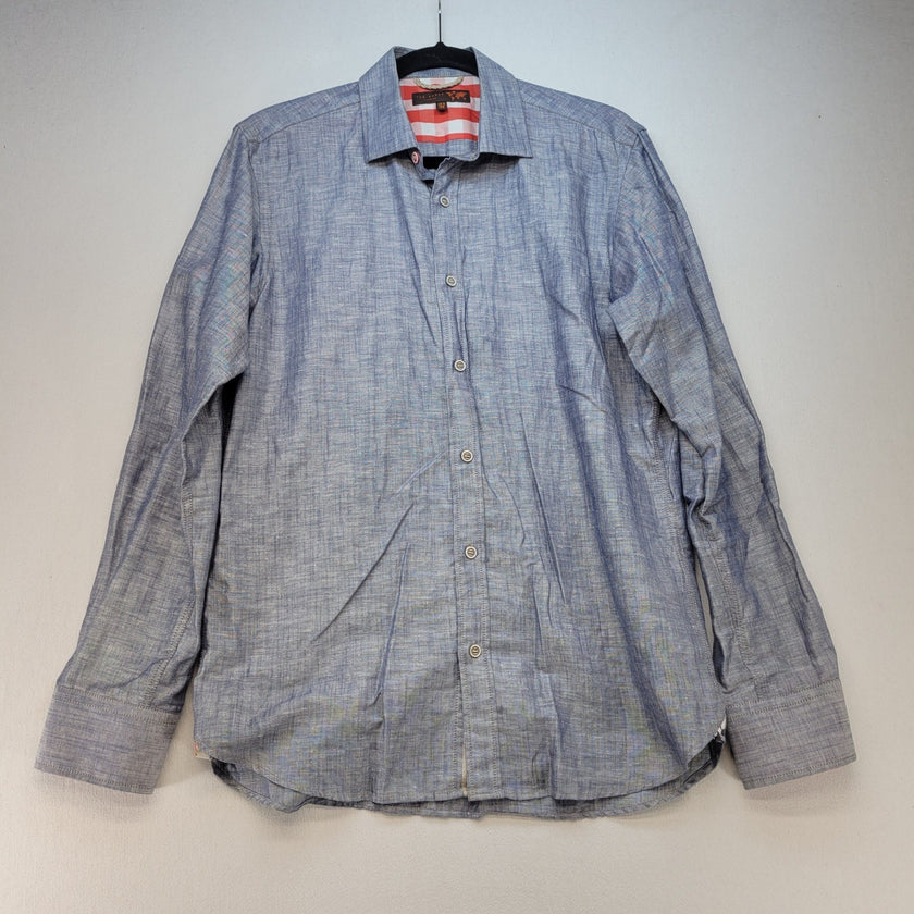 Ted Baker Button Down Linen Cotton Shirt