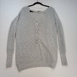 Free People Oversized Open Tie Back Sweater